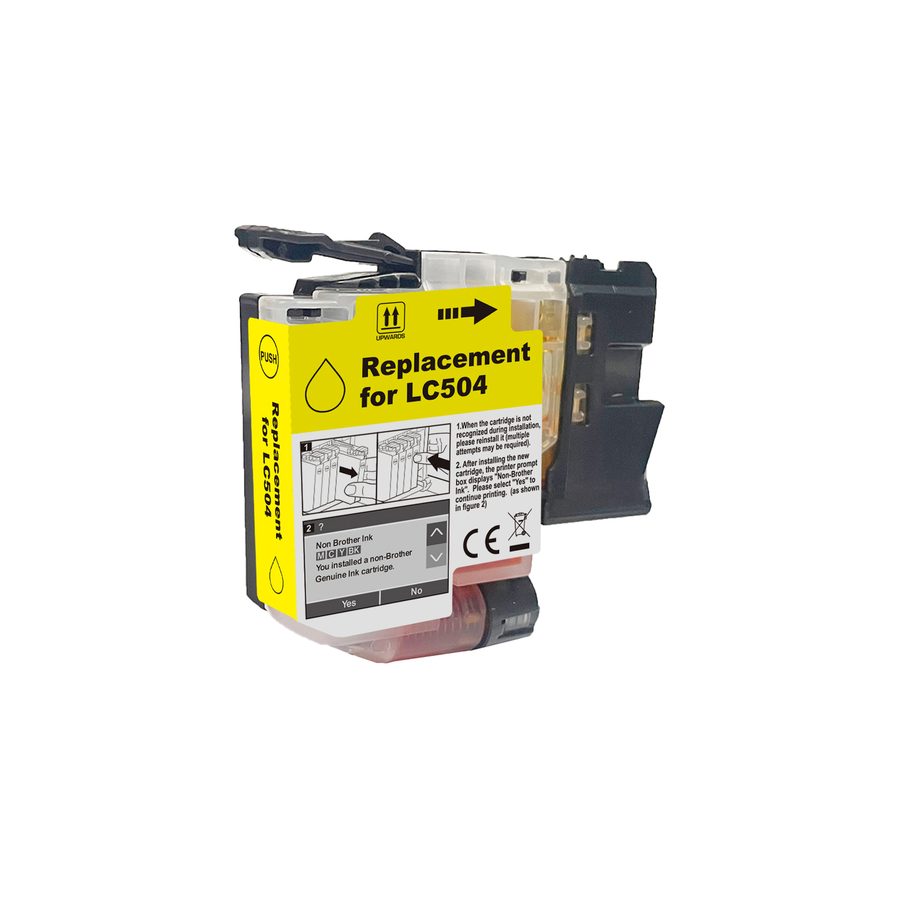 LC504Y compatible Brother cartridge