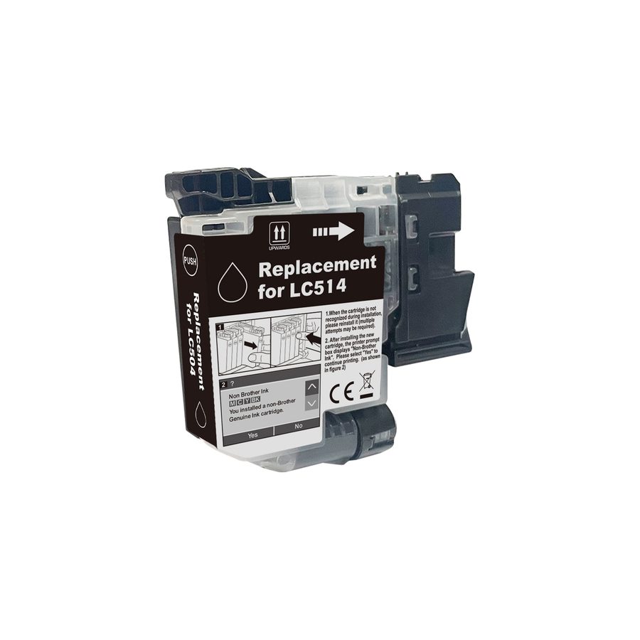 LC514BK compatible Brother cartridge