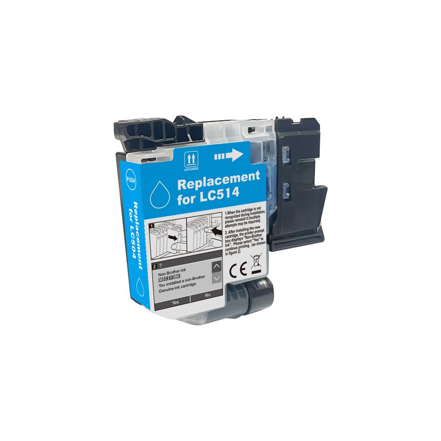 LC514C compatible Brother cartridge