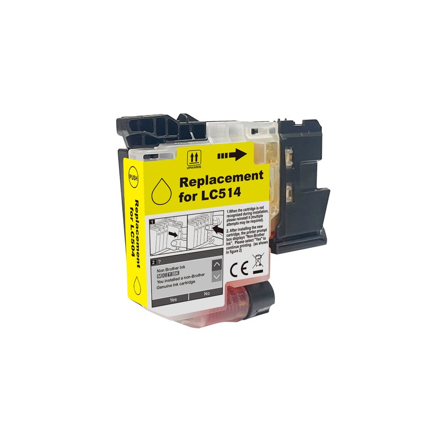LC514Y compatible Brother cartridge