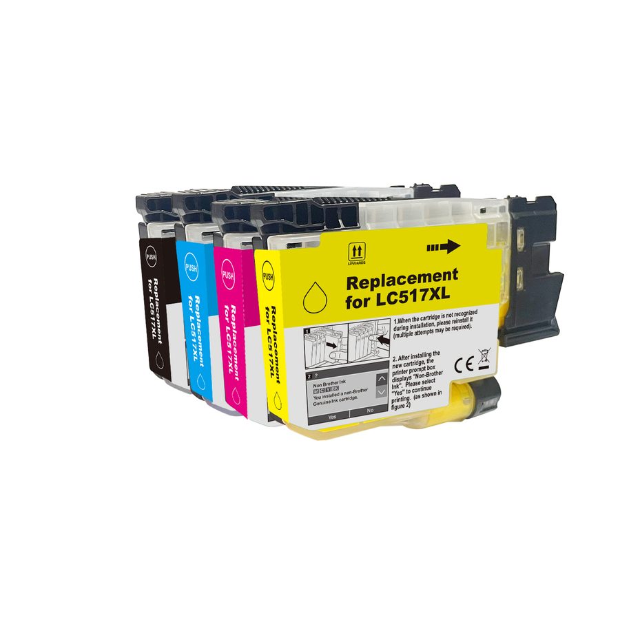 LC517XLBK compatible Brother cartridge