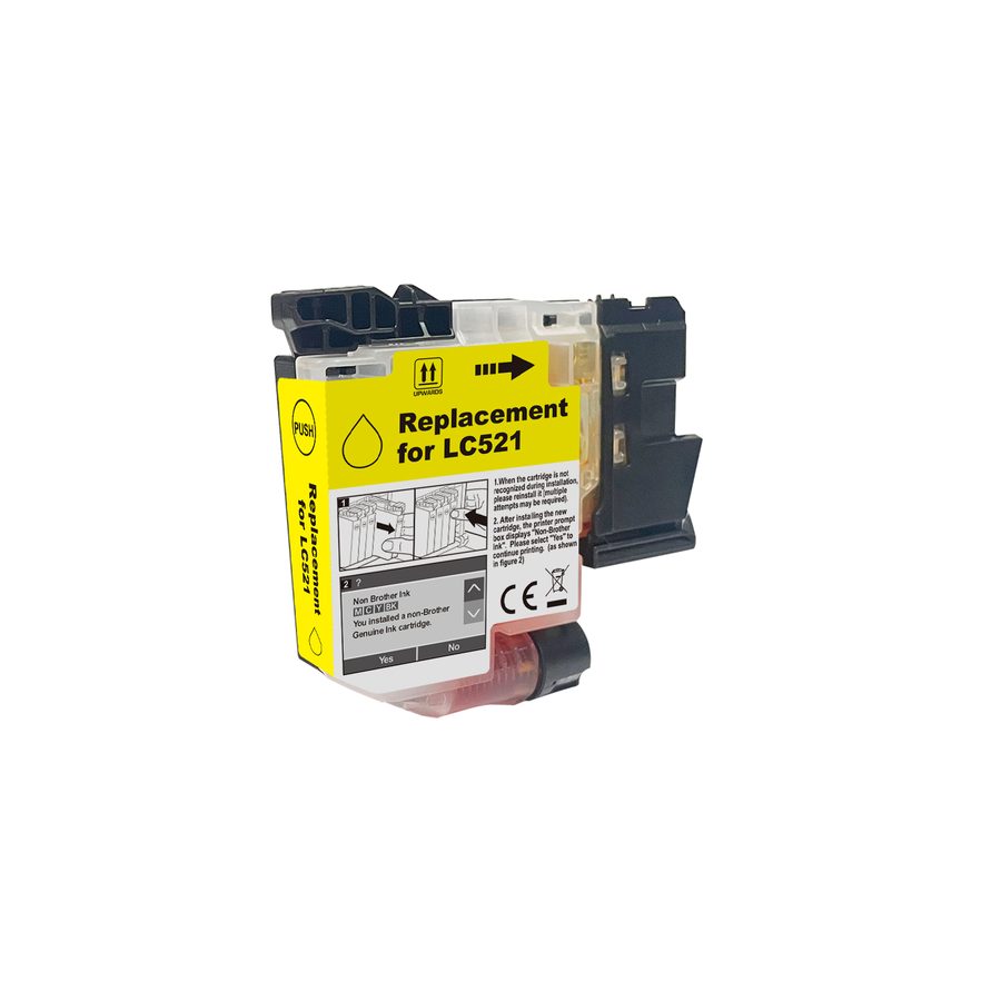 LC521Y compatible Brother cartridge