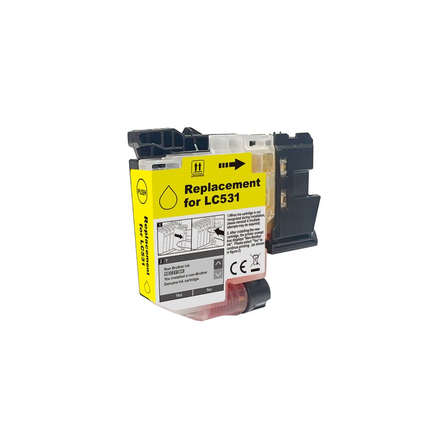 LC531Y compatible Brother cartridge