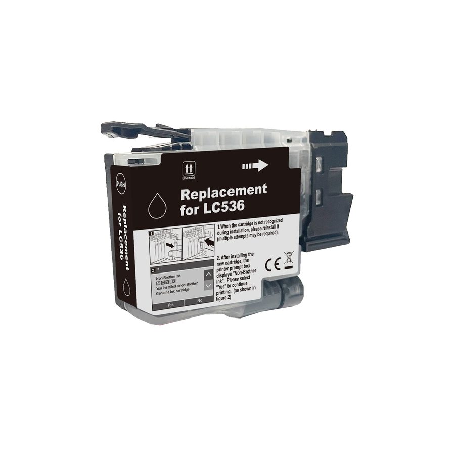 LC536BK compatible Brother cartridge