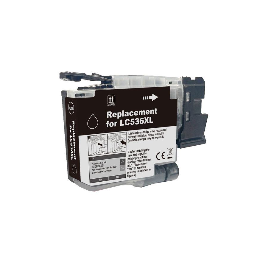 LC536XLBK compatible Brother cartridge