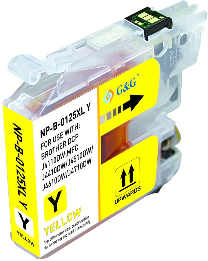 LC125XLY compatible Brother cartridge