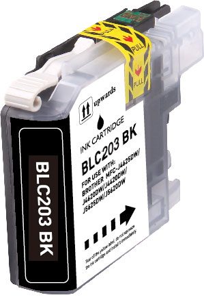 LC203BK compatible Brother cartridge