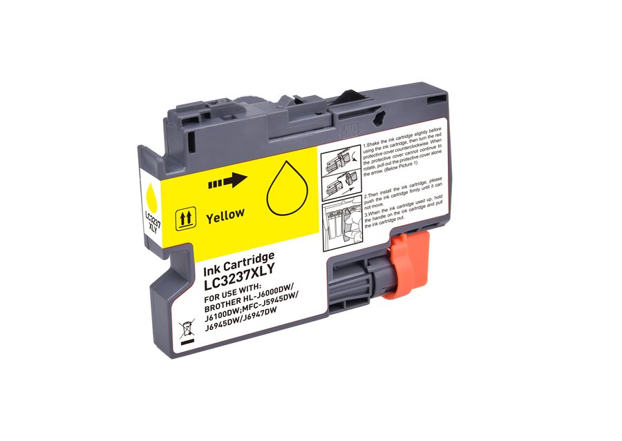 LC3237Y compatible Brother cartridge