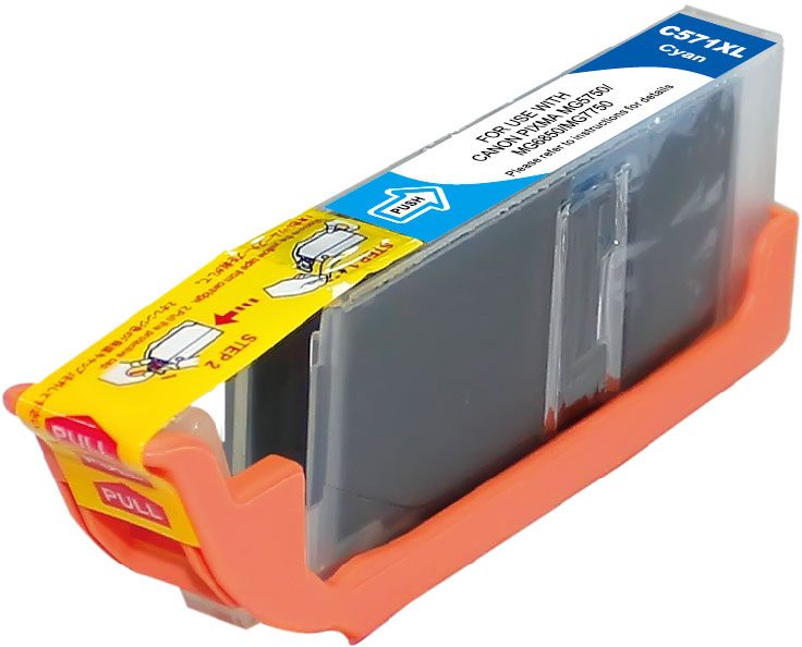 CLI-571XLC compatible Canon cartridge