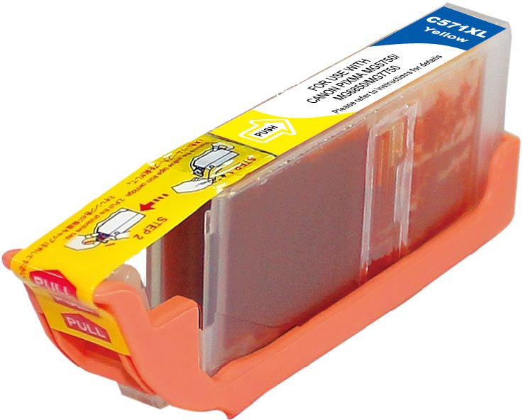 CLI-571XLY compatible Canon cartridge