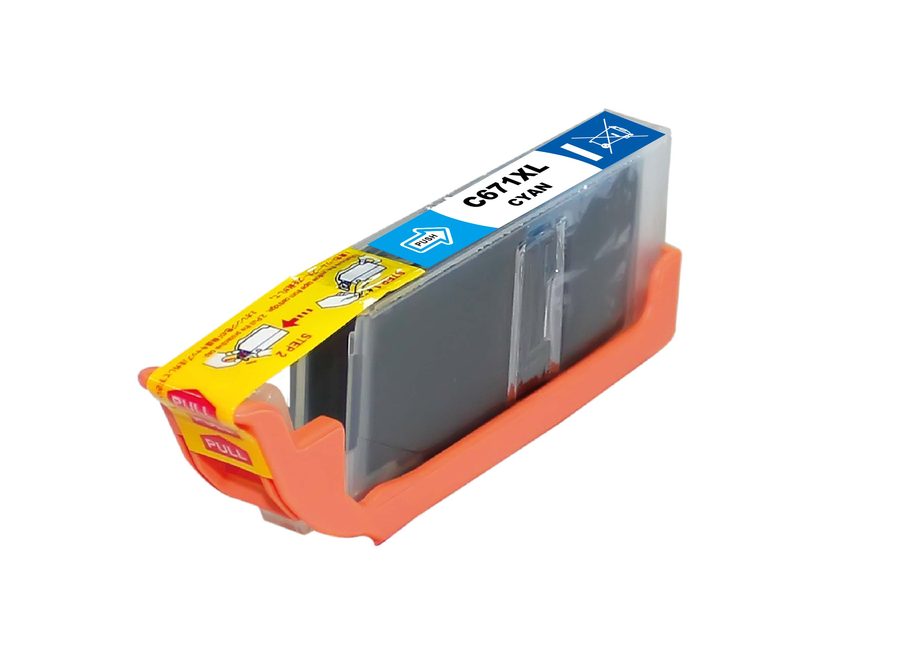 CLI-671XLC compatible Canon cartridge